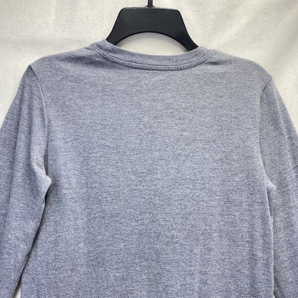 Cat & Jack Round Neck Long Sleeve T-Shirt Shark Graphic Boy's Large 12/14 Gray - Picture 13 of 16